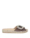 Lagoa Espadrilles In Brown