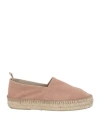 Lagoa Woman Espadrilles Pink Size 8 Leather