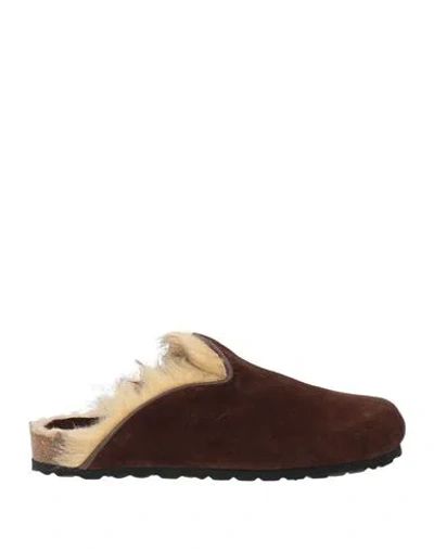 Lagoa Woman Mules & Clogs Brown Size 6 Calfskin