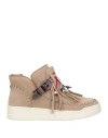 Lagoa Woman Sneakers Grey Size 10 Leather