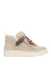 Lagoa Woman Sneakers Light Grey Size 8 Leather