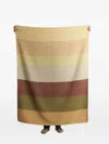 Lagomoro Iberia Virgin Wool Blanket (200cm X 140cm) In Multi
