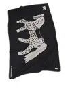Lagomoro Pascal Spotted Blanket (200cm X 140cm) In Gray