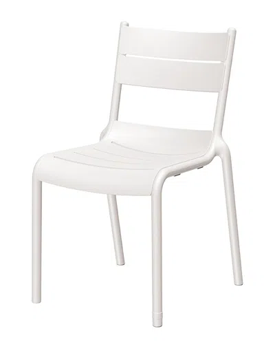 Lagoon Furniture Set Of 2 Naples Stackable Side Chairs