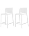 Lagoon Furniture Set Of 2 Sensilla Stackable Bar Stools
