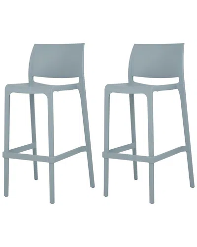 Lagoon Furniture Set Of 2 Sensilla Stackable Bar Stools