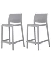 Lagoon Furniture Set Of 2 Sensilla Stackable Counter Stools