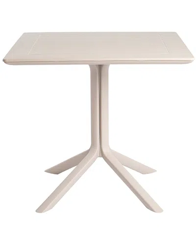 Lagoon Furniture Venice Square Dining Table In Brown