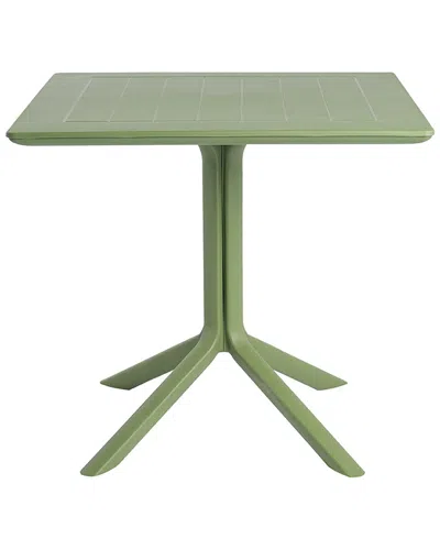 Lagoon Furniture Venice Square Dining Table In Green