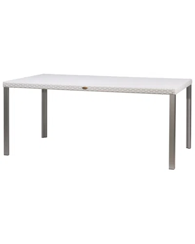 Lagoon Oslo Family Rattan Dining Table In Gray