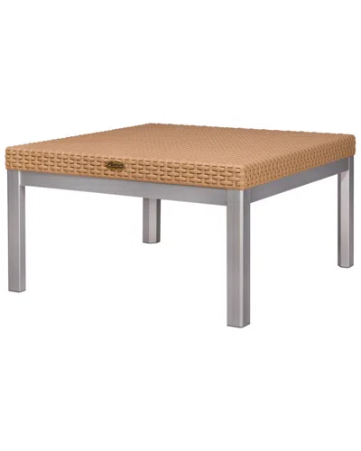 Lagoon Russ Rattan Coffee Table In Brown