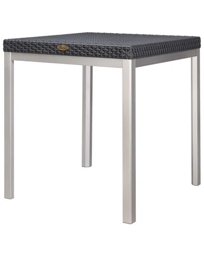 Lagoon Russ Rattan Dining Table In Black