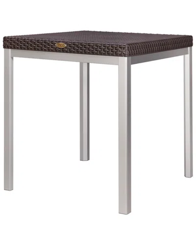 Lagoon Russ Rattan Dining Table In Brown