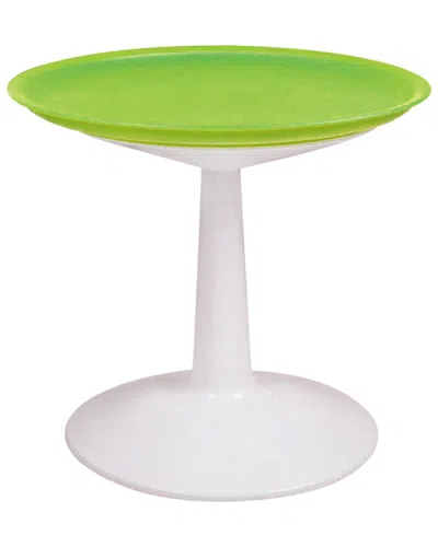Lagoon Sprout Round Side Table In Green