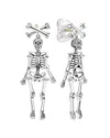 Lagos 14k Yellow Gold & Sterling Silver Rare Wonders Skeleton Drop Earrings In Silver