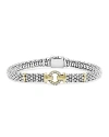 Lagos Enso Diamond Station Bracelet In Gold/silver