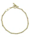 Lagos 18k Gold Signature Caviar Beaded Link Bracelet In Gold