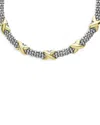 Lagos Embrace Necklace In Silver/gold