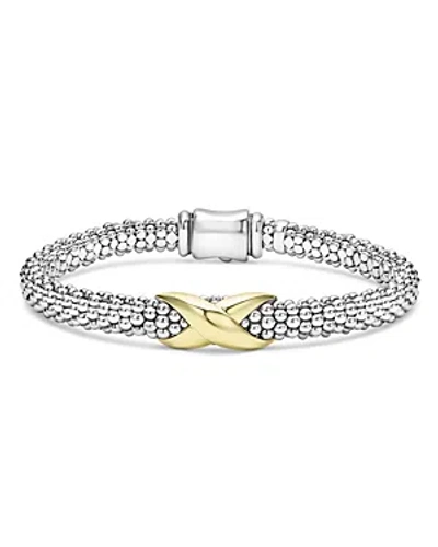 Lagos Embrace Bracelet In Silver/gold