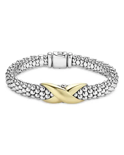 Lagos Embrace Bracelet In Silver/gold