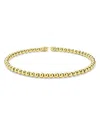 Lagos 18k Yellow Gold Caviar Gold Beaded Cuff Bracelet In Gold