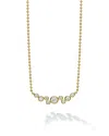 Lagos 18k Yellow Gold Fizz Diamond Bezel Beaded Collar Necklace, 16-18 In Gold