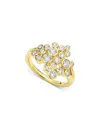 Lagos 18k Yellow Gold Fizz Diamond Bezel Cluster Ring In Gold