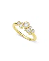 Lagos 18k Yellow Gold Fizz Diamond Bezel Cluster Ring In Gold