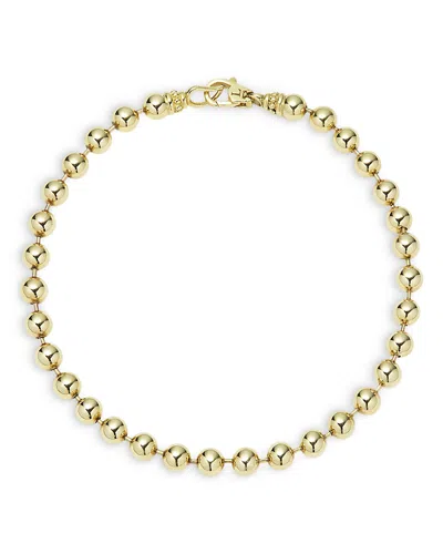 Lagos 18k Yellow Gold Plain Ball Bracelet, 5mm - Exclusive