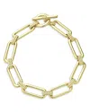 Lagos 18k Yellow Gold Signature Caviar Link Bracelet In Gold