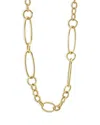 Lagos 18k Yellow Gold Signature Caviar Oval Link Chain Necklace, 20 In Gold