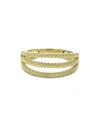Lagos 18k Yellow Gold Signature Caviar Triple Row Beaded Ring In Gold