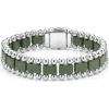 Lagos Anthem Ceramic Link Bracelet In Green