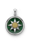 Lagos Anthem Compass Pendant In Two-tone J