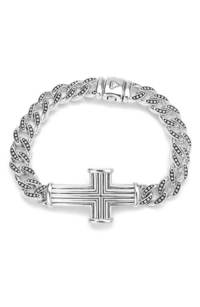Lagos Anthem Cross Link Bracelet In Metallic