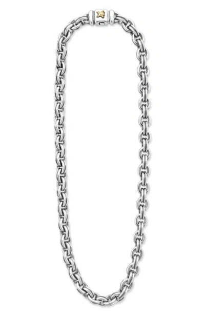 LAGOS ANTHEM DOUBLE LINK CHAIN NECKLACE