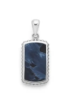 Lagos Anthem Pietersite Id Tag In Blue