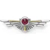 Lagos Anthem Rhodolite Garnet Pin In Garnet