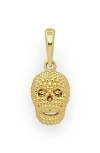 Lagos Anthem Skull Pendant In Gold