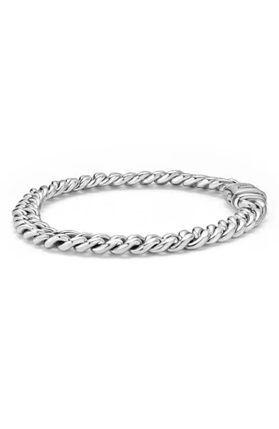 Lagos Anthem Sterling Silver Curb Chain Bracelet