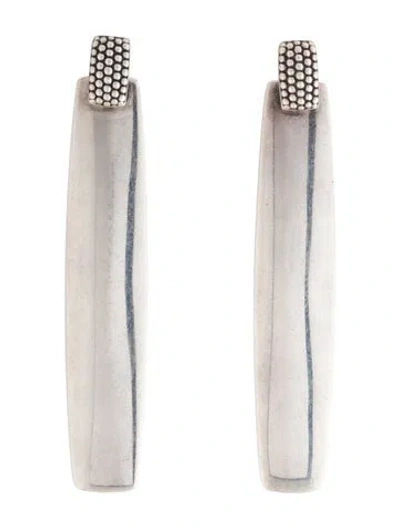 Pre-owned Lagos Bar Drop Earrings In Multicolor