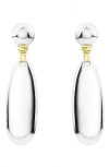 Lagos Beloved Drop Earrings In Silver/gold