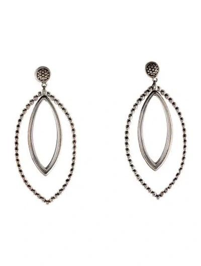 Pre-owned Lagos Caviar Bead Drop Earrings In Multi