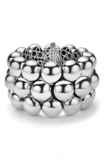 LAGOS LAGOS CAVIAR BUBBLY BEAD STATEMENT BRACELET