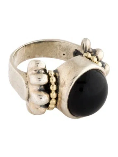 Pre-owned Lagos Caviar Cocktail Ring In Multicolor