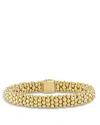 Lagos Caviar Gold Collection 18k Gold Beaded Bracelet