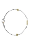 Lagos Caviar Icon Single Strand Bracelet