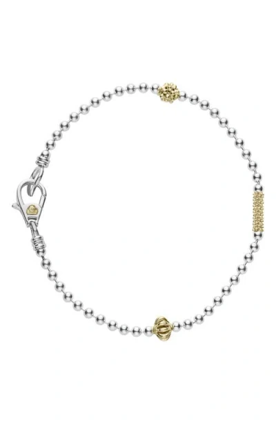 LAGOS LAGOS CAVIAR ICON SINGLE STRAND BRACELET