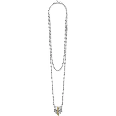 Lagos Caviar Lux Pavé Diamond Pendant Necklace In Metallic