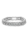 Lagos Caviar Spark Diamond Link Bracelet